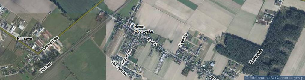 Zdjęcie satelitarne Krótka ul.